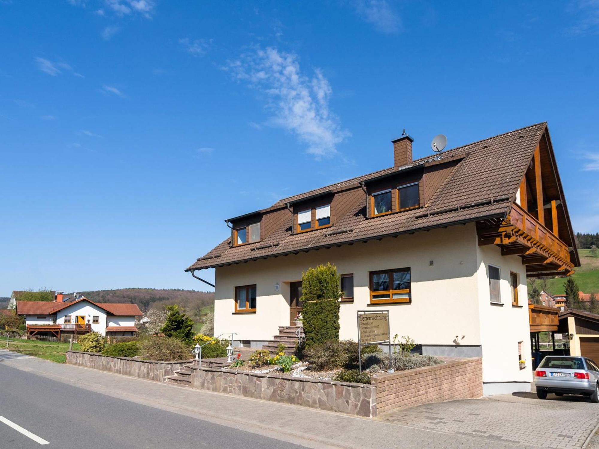 Apartment In The Odenwald With Terrace Mossautal 외부 사진